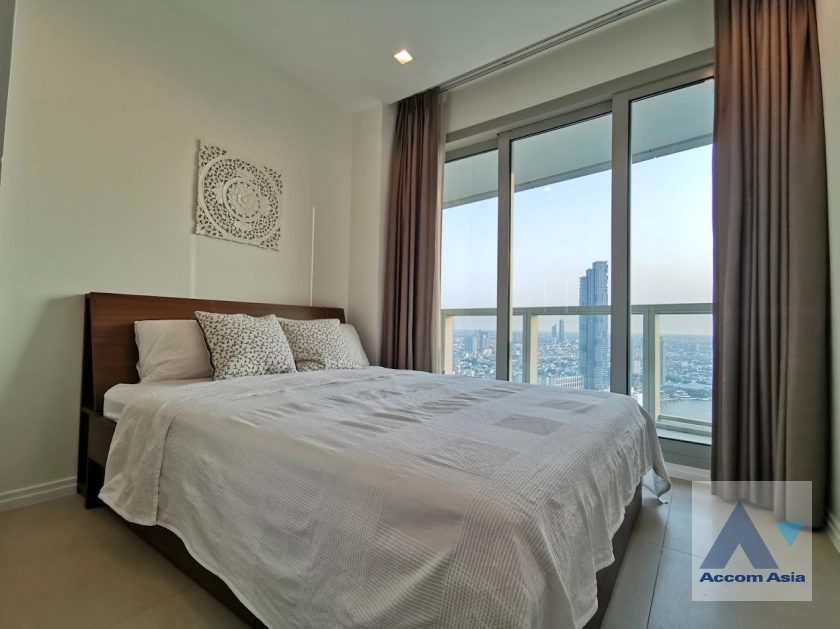 6  2 br Condominium For Rent in Charoennakorn ,Bangkok BTS Krung Thon Buri at The River Condominium AA40563