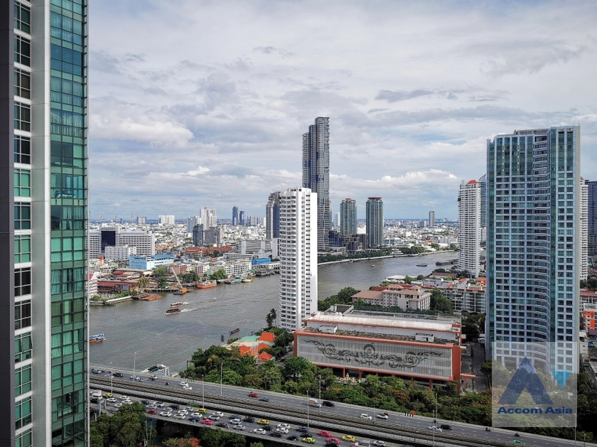 12  2 br Condominium For Rent in Charoennakorn ,Bangkok BTS Krung Thon Buri at The River Condominium AA40567