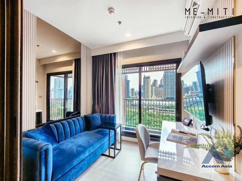  1 Bedroom  Condominium For Rent in Phaholyothin, Bangkok  near MRT Rama 9 - ARL Makkasan (AA40618)