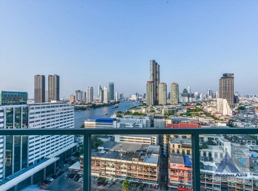 10  2 br Condominium For Rent in Charoenkrung ,Bangkok BTS Saphan Taksin at Menam Residences AA40782