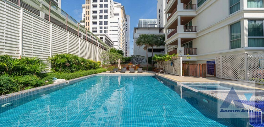  2  3 br Apartment For Rent in Silom ,Bangkok BTS Surasak at High-end Low Rise  AA40791