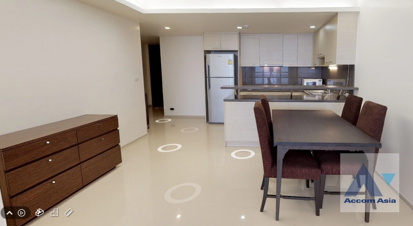 4  2 br Apartment For Rent in Sukhumvit ,Bangkok BTS Asok - MRT Sukhumvit at A sleek style residence with homely feel AA40799