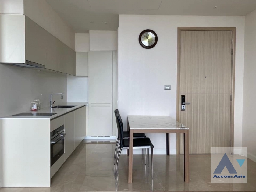  1  1 br Condominium For Rent in Charoennakorn ,Bangkok BTS Krung Thon Buri at Magnolias Waterfront Residences AA40943