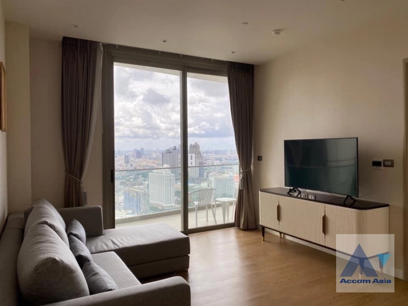  1  1 br Condominium For Rent in Charoennakorn ,Bangkok BTS Krung Thon Buri at Magnolias Waterfront Residences AA40943