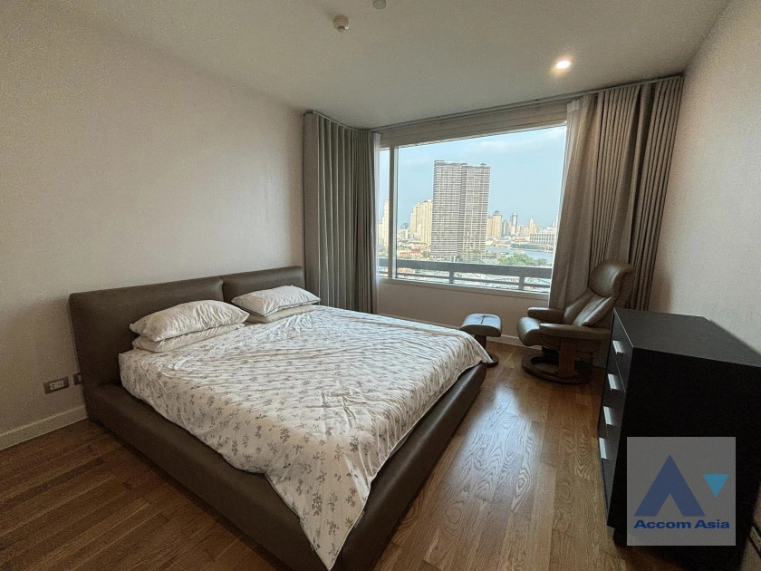 Fully Furnished |  2 Bedrooms  Condominium For Rent in Charoennakorn, Bangkok  near BTS Krung Thon Buri (AA41090)