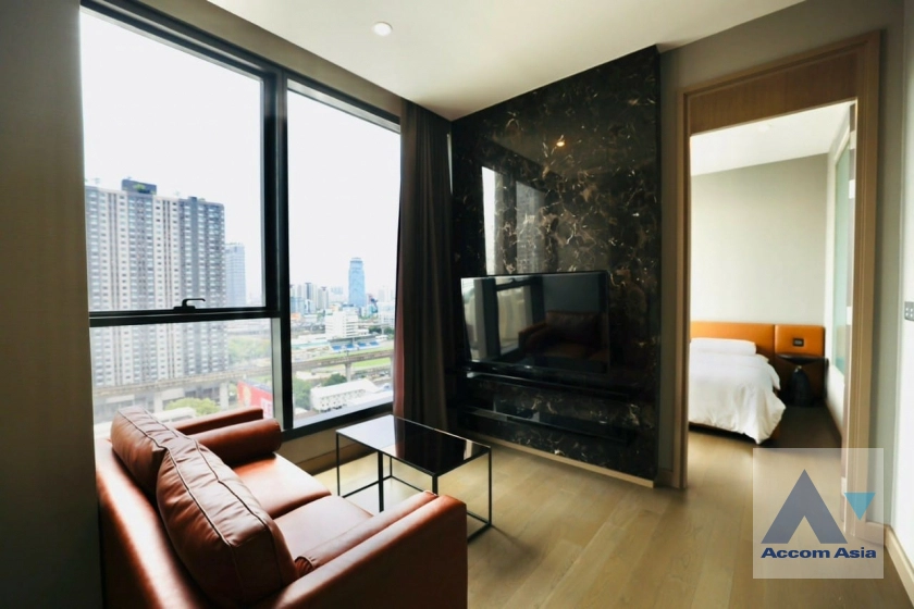 Fully Furnished |  1 Bedroom  Condominium For Rent in Ratchadapisek, Bangkok  near BTS Asok - MRT Phetchaburi - ARL Makkasan (AA41249)