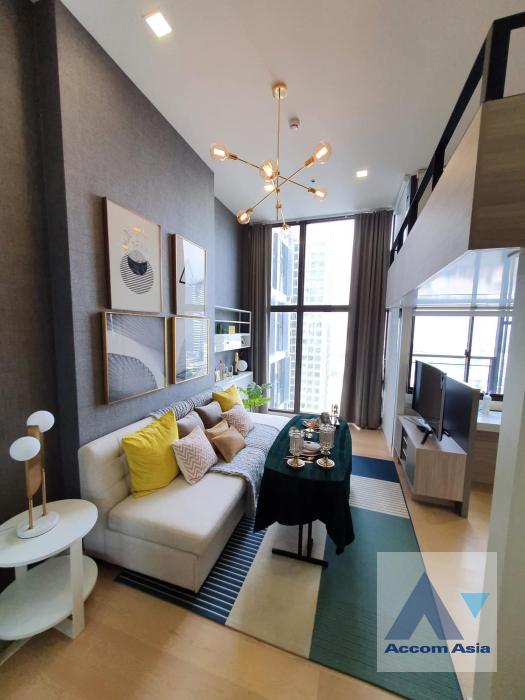 Duplex Condo |  1 Bedroom  Condominium For Sale in Phaholyothin, Bangkok  near MRT Rama 9 - ARL Makkasan (AA41370)