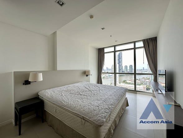 5  2 br Condominium For Rent in Charoennakorn ,Bangkok BTS Krung Thon Buri at The River Condominium AA41422