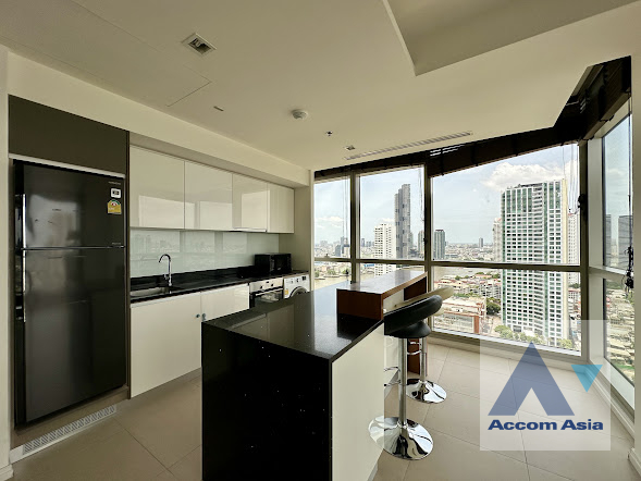 4  2 br Condominium For Rent in Charoennakorn ,Bangkok BTS Krung Thon Buri at The River Condominium AA41422