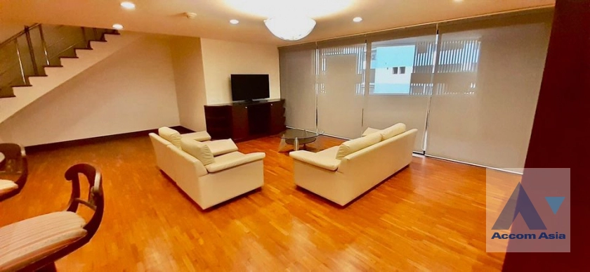 Fully Furnished, Duplex Condo, Penthouse |  4 Bedrooms  Condominium For Rent in Sukhumvit, Bangkok  near BTS Phrom Phong (AA41626)