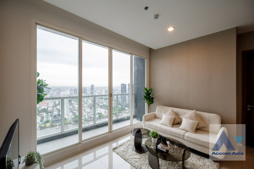 5  2 br Condominium For Sale in Rama 3 ,Bangkok BTS Saphan Taksin at Menam Residences AA41709