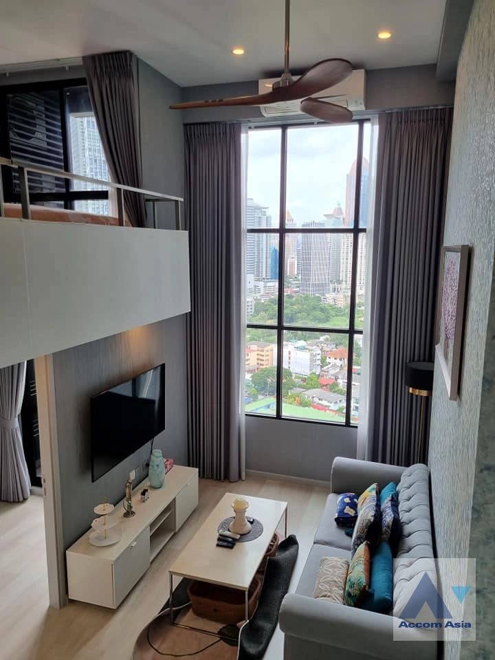 Fully Furnished, Duplex Condo |  1 Bedroom  Condominium For Rent in Sathorn, Bangkok  near BTS Chong Nonsi (AA41733)