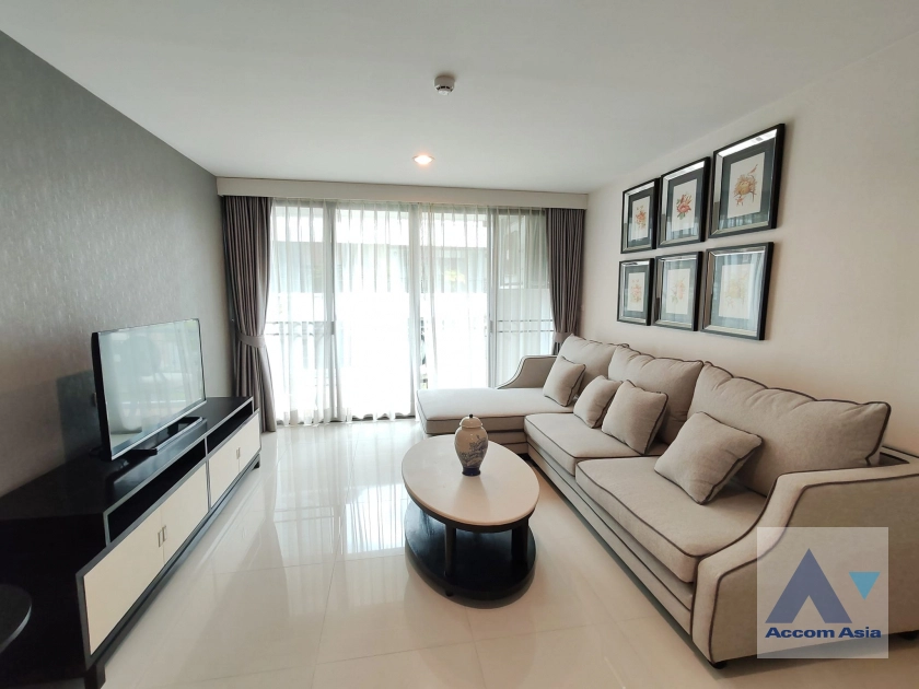 Big Balcony |  2 Bedrooms  Condominium For Rent in Sukhumvit, Bangkok  near BTS Phrom Phong (AA41739)