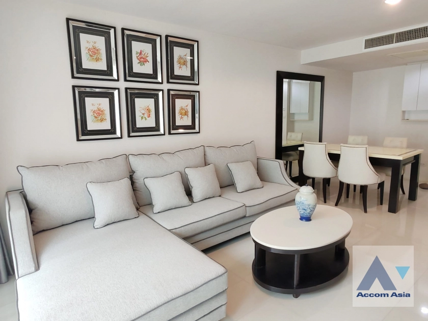 Big Balcony |  2 Bedrooms  Condominium For Rent in Sukhumvit, Bangkok  near BTS Phrom Phong (AA41739)