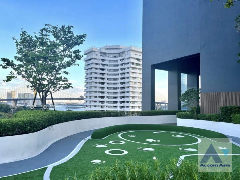 7  2 br Condominium For Sale in Charoenkrung ,Bangkok BRT Rama IX Bridge at Canapaya Riverfront Residence AA41780