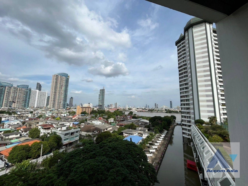 Riverside / River View, Fully Furnished |  1 Bedroom  Condominium For Rent in Charoennakorn, Bangkok  near BTS Saphan Taksin (AA41863)