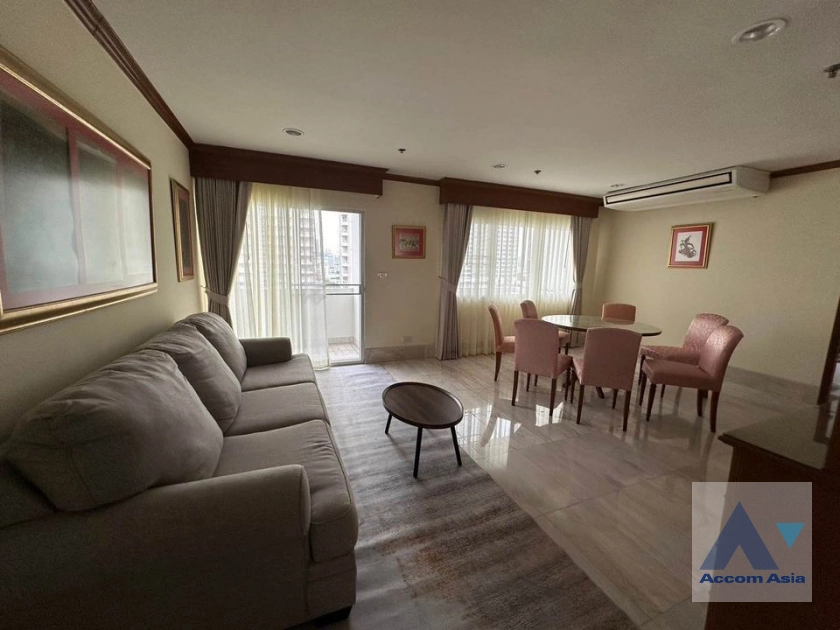 Pet friendly |  2 Bedrooms  Condominium For Rent in Sukhumvit, Bangkok  near BTS Phrom Phong (AA41970)