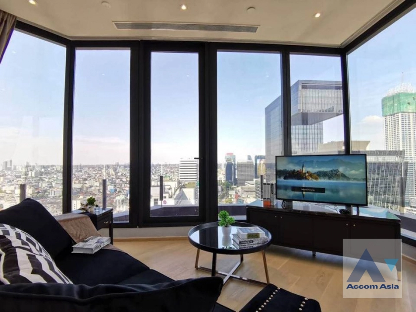 Fully Furnished, Penthouse |  2 Bedrooms  Condominium For Rent in Ratchadapisek, Bangkok  near MRT Rama 9 (AA42002)