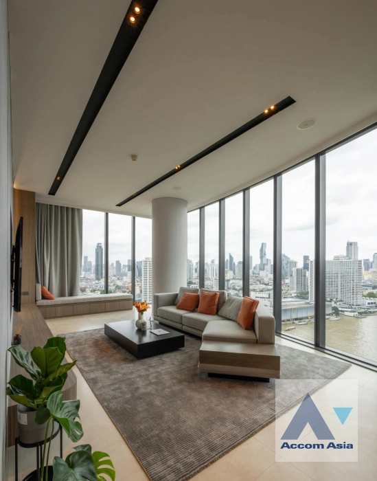  2  2 br Condominium For Rent in Charoennakorn ,Bangkok BTS Krung Thon Buri at Banyan Tree Residences Riverside AA42059