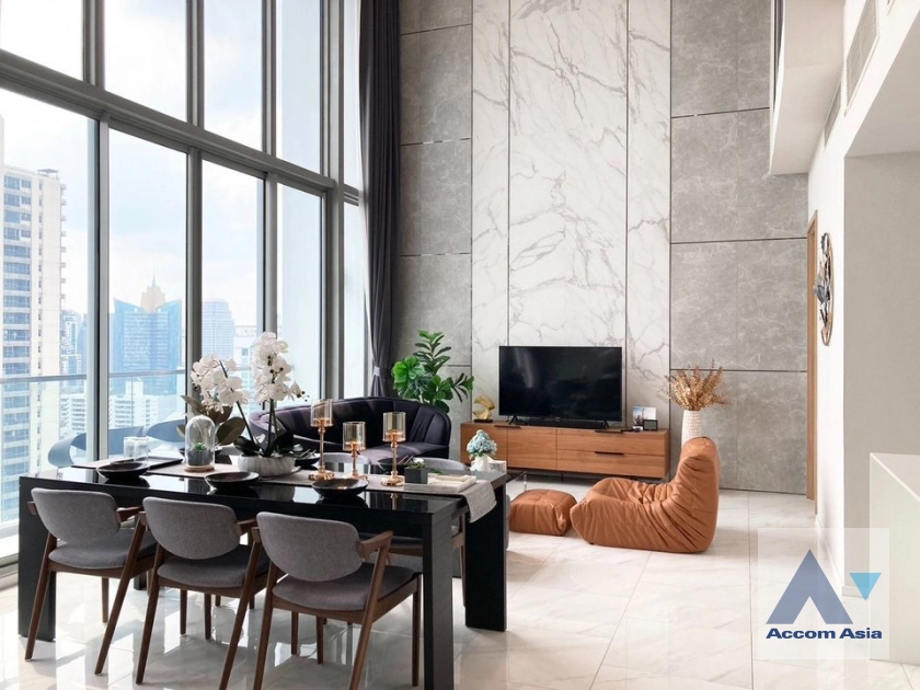 Penthouse |  3 Bedrooms  Condominium For Rent in Sukhumvit, Bangkok  near BTS Nana (AA42108)