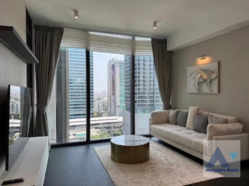 Fully Furnished, Pet friendly |  2 Bedrooms  Condominium For Rent in Sathorn, Bangkok  near BTS Chong Nonsi (AA42180)