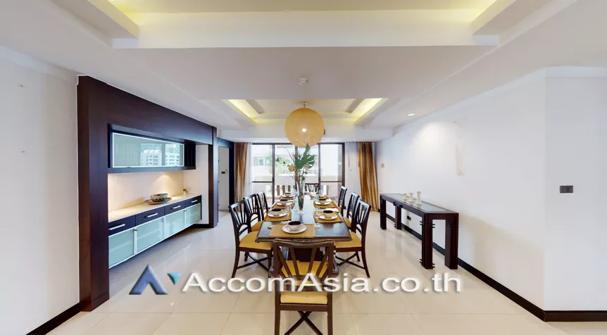 Big Balcony, Pet friendly |  3 Bedrooms  Apartment For Rent in Sukhumvit, Bangkok  near BTS Asok - MRT Sukhumvit (19328)