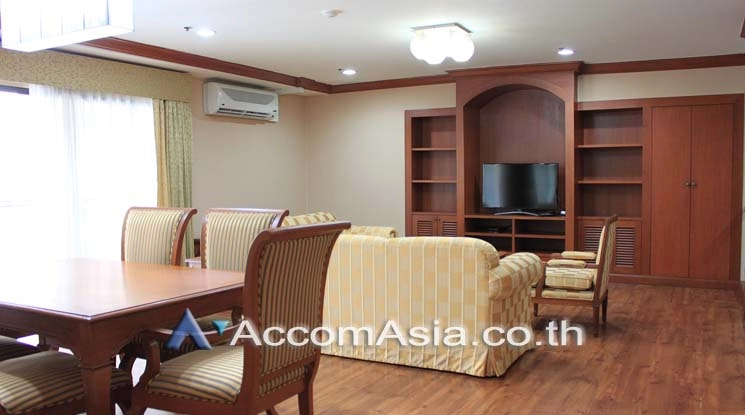 Pet friendly |  3 Bedrooms  Apartment For Rent in Sukhumvit, Bangkok  near BTS Asok - MRT Sukhumvit (19708)