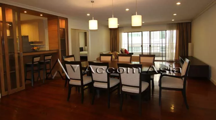  1  3 br Apartment For Rent in Sukhumvit ,Bangkok BTS Phrom Phong at Exclusive private atmosphere 19756